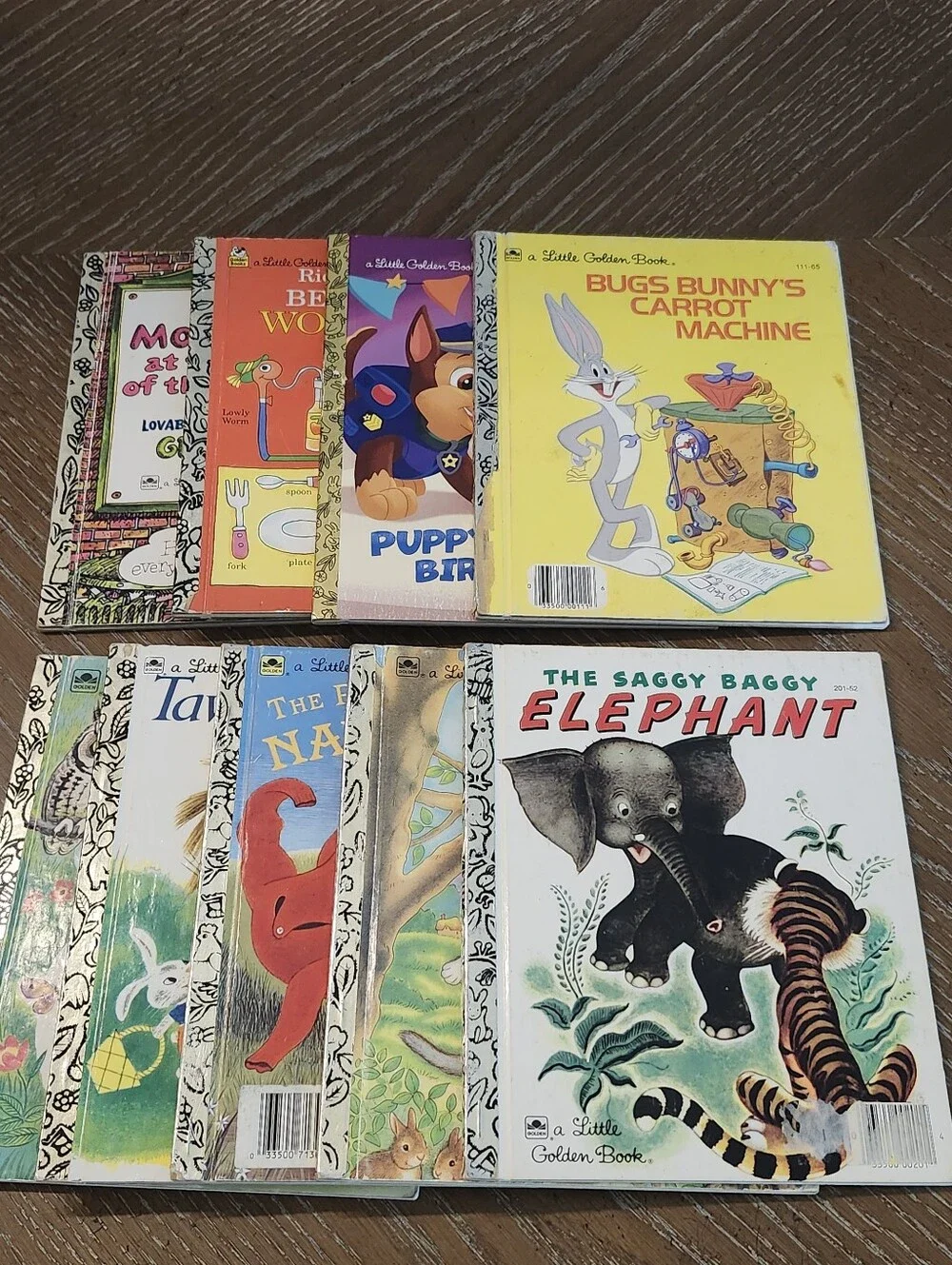 Lot Of 8 Little Golden Books - Various Stories